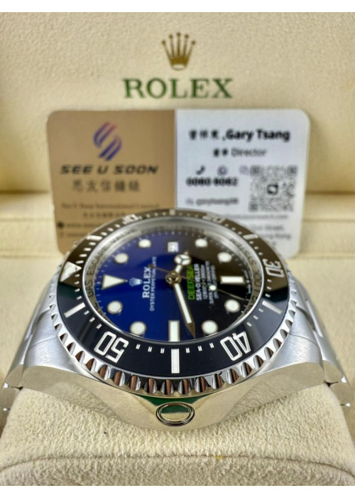 二手 ▶️   Rolex 勞力士 Deepsea BLUE ◀️ 126660 blue   2019年錶  44mm